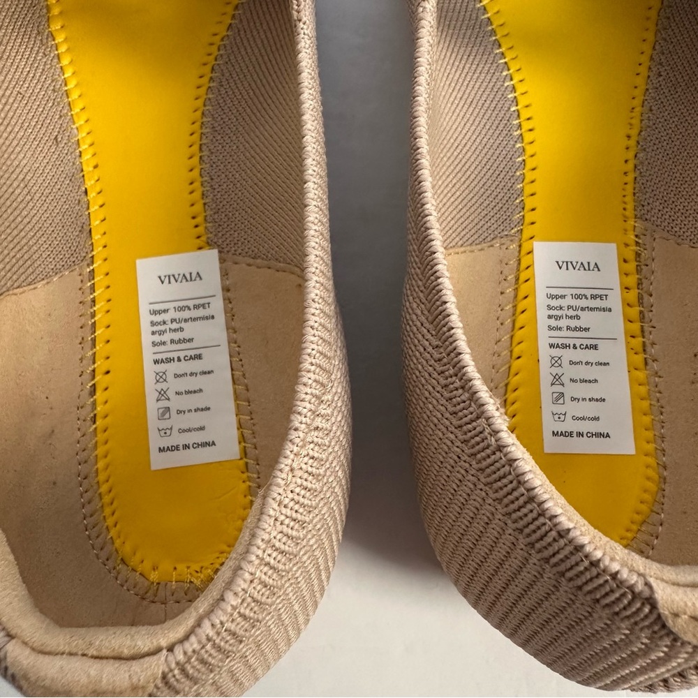 Vivaia Almond Toe Mary Janes AdaptAll Tamia Color Almond Size EU 39 US 8 - Picture 12 of 13
